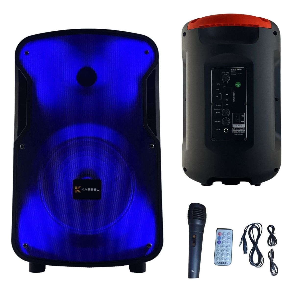 GENERICO - Parlante Portatil  Kassel K812 USB BT Micrófono