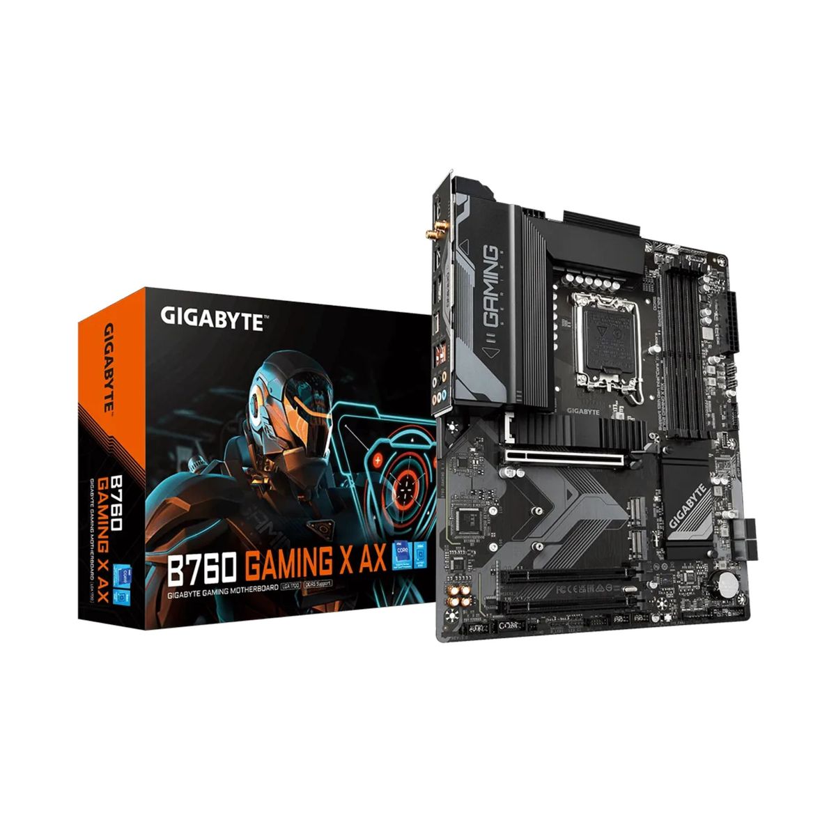 GIGABYTE - Motherboard Gigabyte B760 GAMING X AX DDR5 rev10