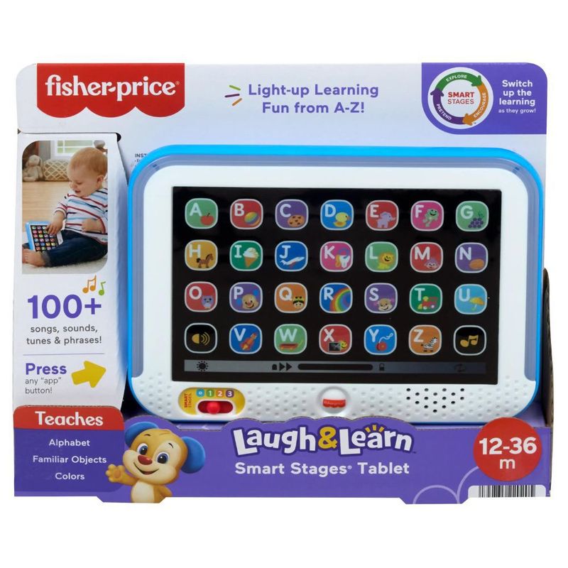 FISHER PRICE - Fisher Price Tablet Crece Conmigo Azul