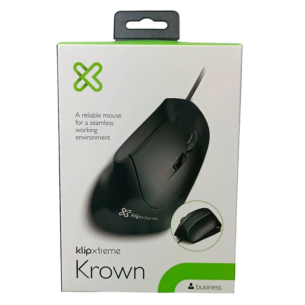 KLIPXTREME - MOUSE Klipxtreme ergonómico alámbrico vertical