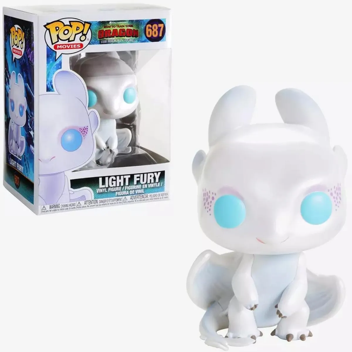FUNKO - Funko pop Furia luminosa Como entrenar atu Dragon Light Fury