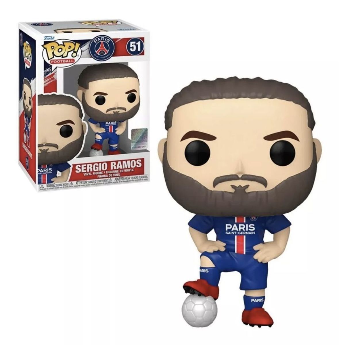 FUNKO - Sergio Ramos Funko Pop 51 Psg Paris Original