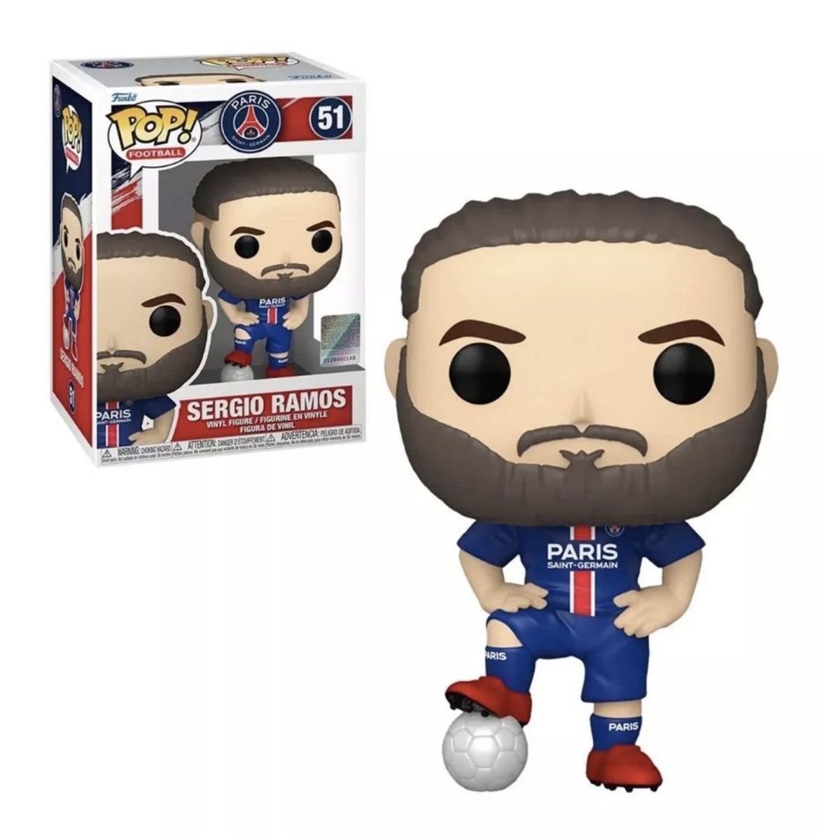FUNKO - Sergio Ramos Funko Pop 51 Psg Paris Original