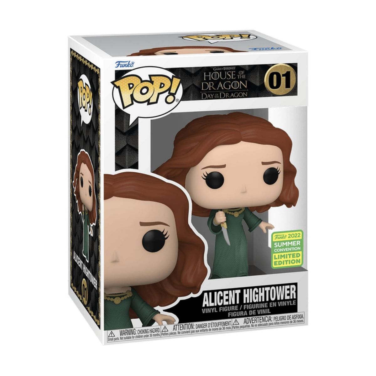 FUNKO - Alicent Hightower Funko Pop 01 House of Dragon Exclusivo