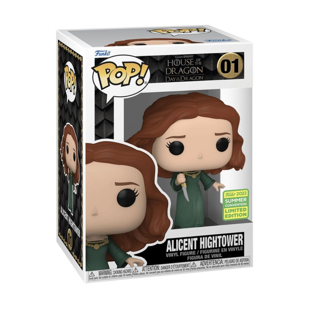 FUNKO - Alicent Hightower Funko Pop 01 House of Dragon Exclusivo