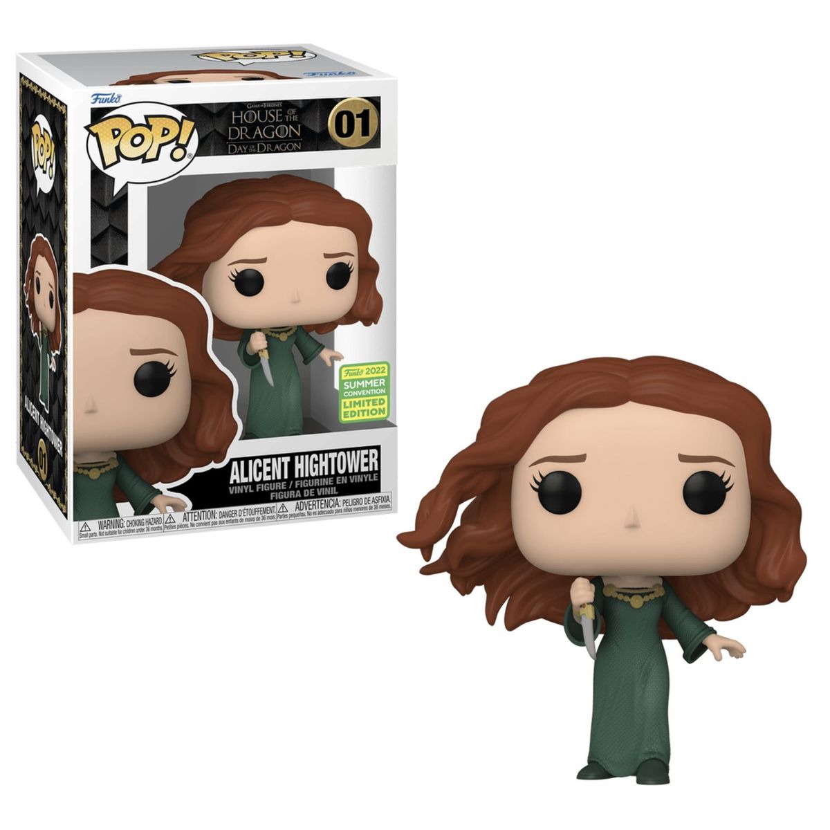FUNKO - Alicent Hightower Funko Pop 01 House of Dragon Exclusivo