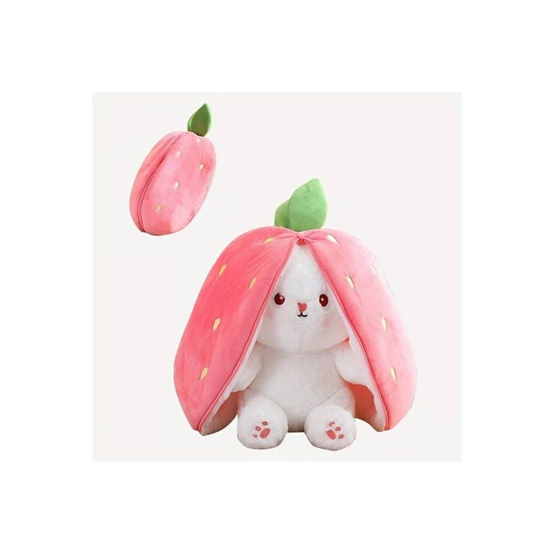 GENERICO - Peluche Conejo Zanahoria Reversible Pandora Home