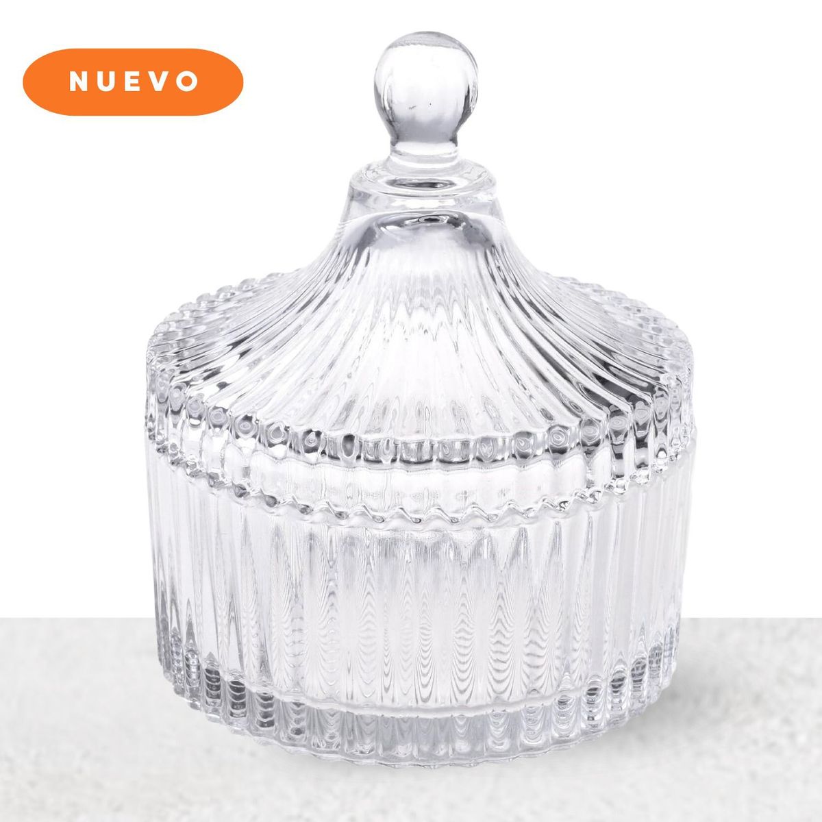 GENERICO - Bombonera De Vidrio Transparente