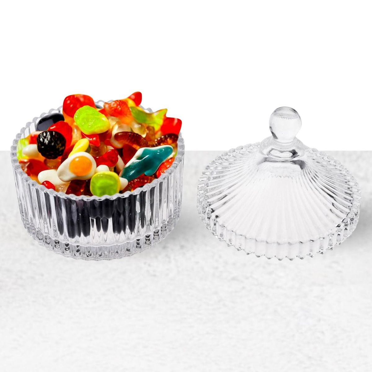 GENERICO - Bombonera De Vidrio Transparente