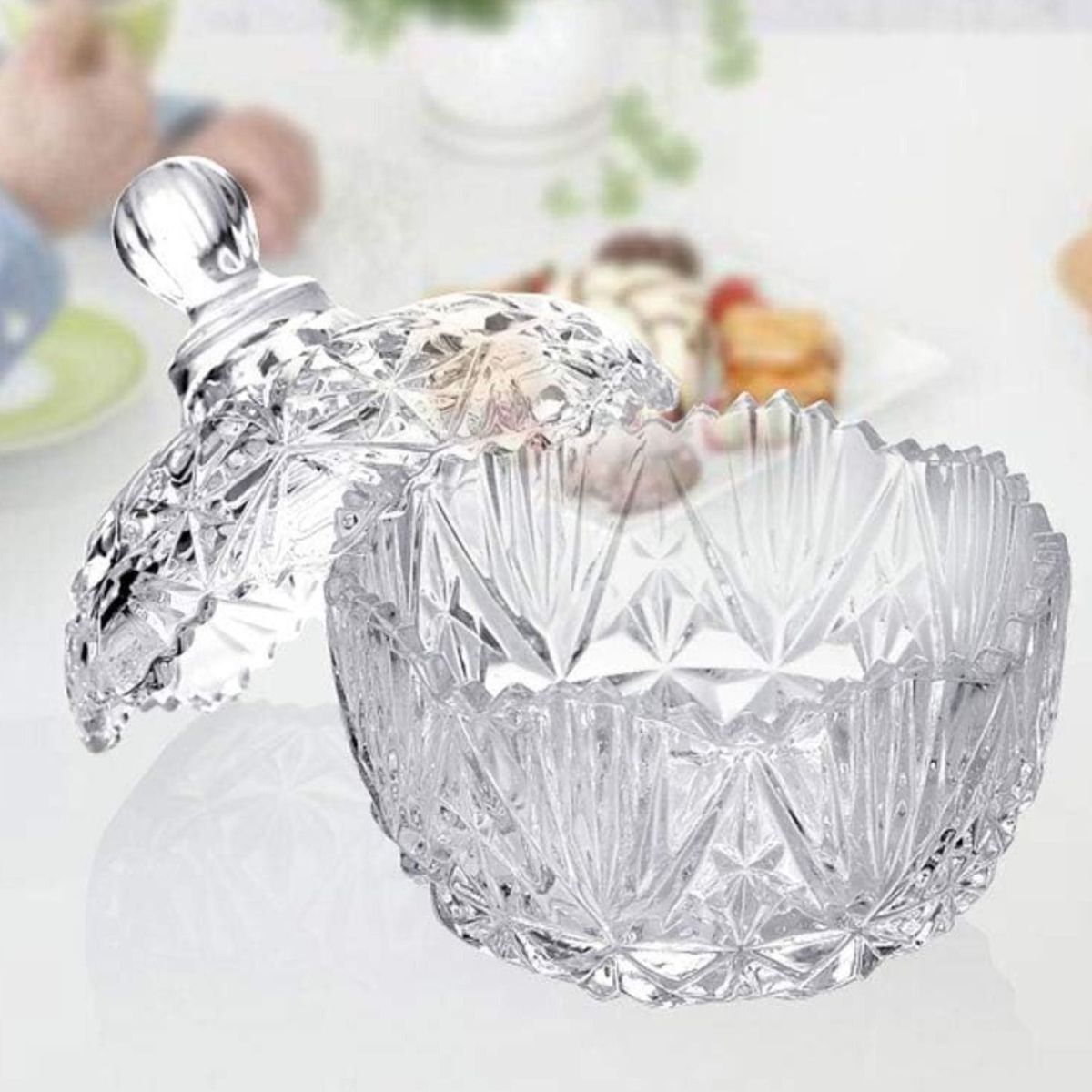 GENERICO - Bombonera de vidrio Transparente