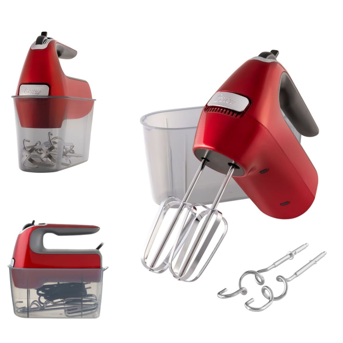 OSTER - Batidora de Mano Oster FPSTHM360R -Rojo