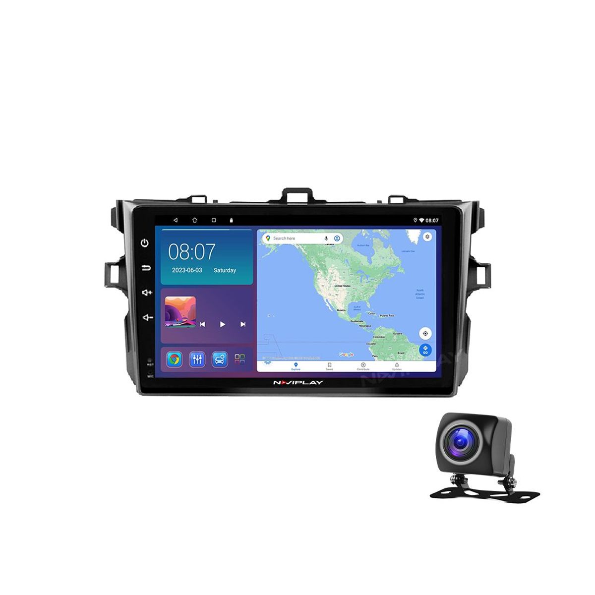 GENERICO - Autoradio Android Naviplay Para Toyota Corolla 2006 – 2012