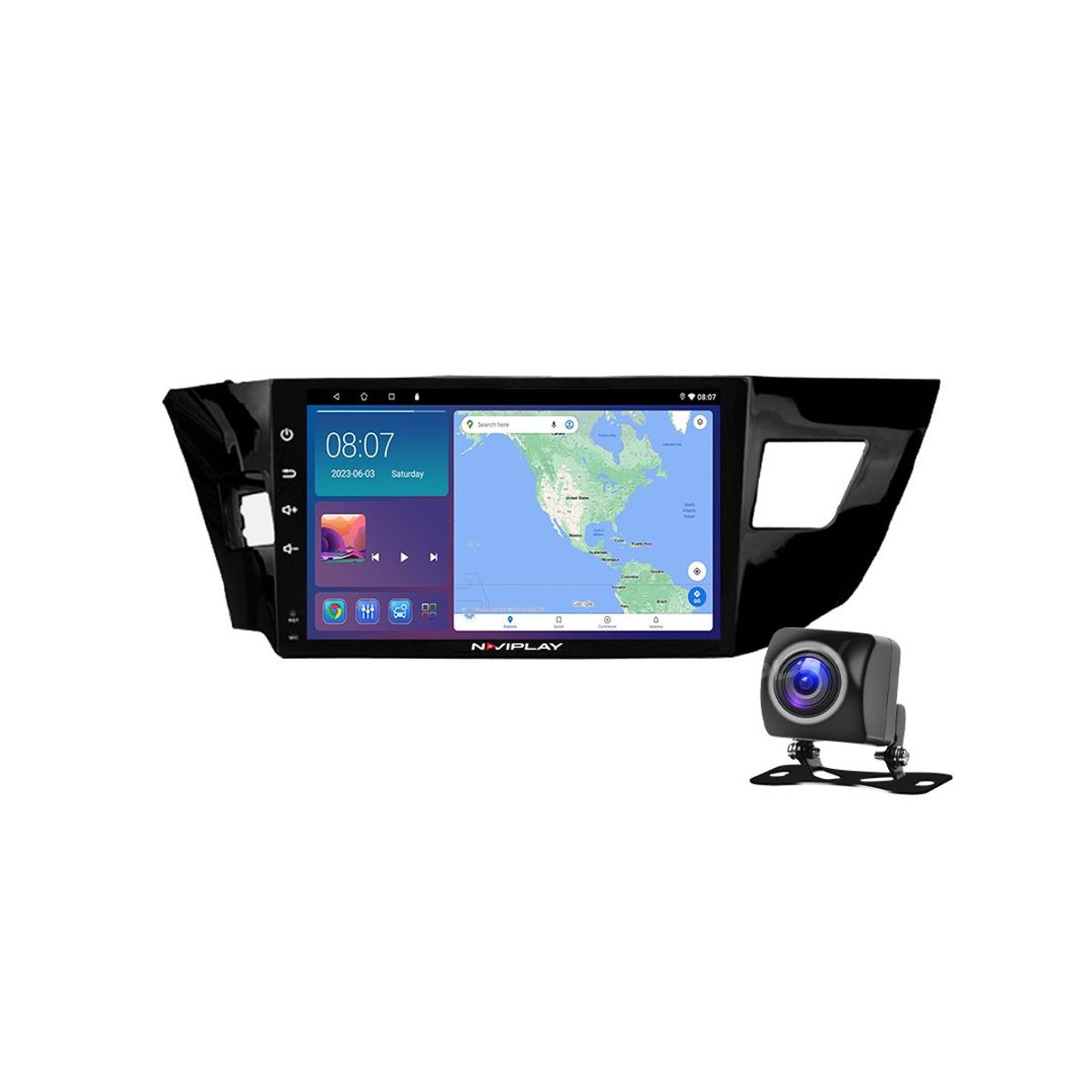 GENERICO - Autoradio Android Naviplay Para Toyota Corolla 2013 – 2016