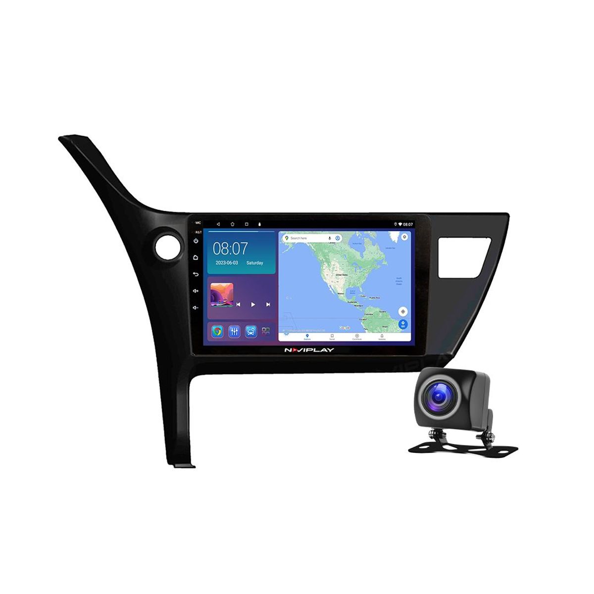 GENERICO - Autoradio Android Naviplay Para Toyota Corolla 2017 – 2019