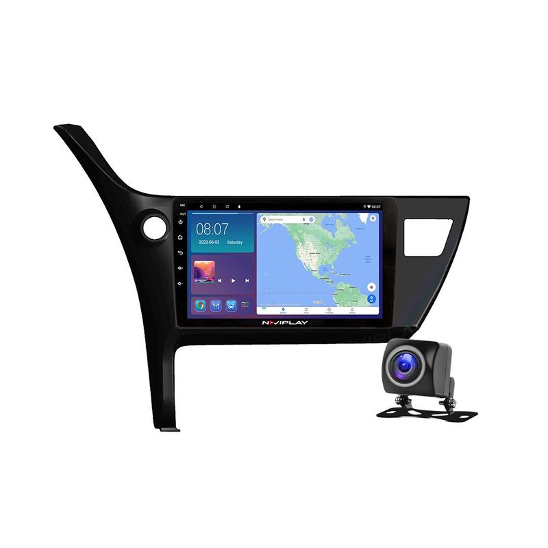 GENERICO - Autoradio Android Naviplay Para Toyota Corolla 2017 – 2019