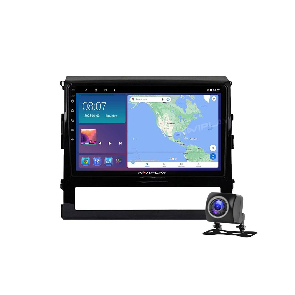 GENERICO - Autoradio Android Naviplay Para Toyota Land Cruiser 200 2015 – 2020