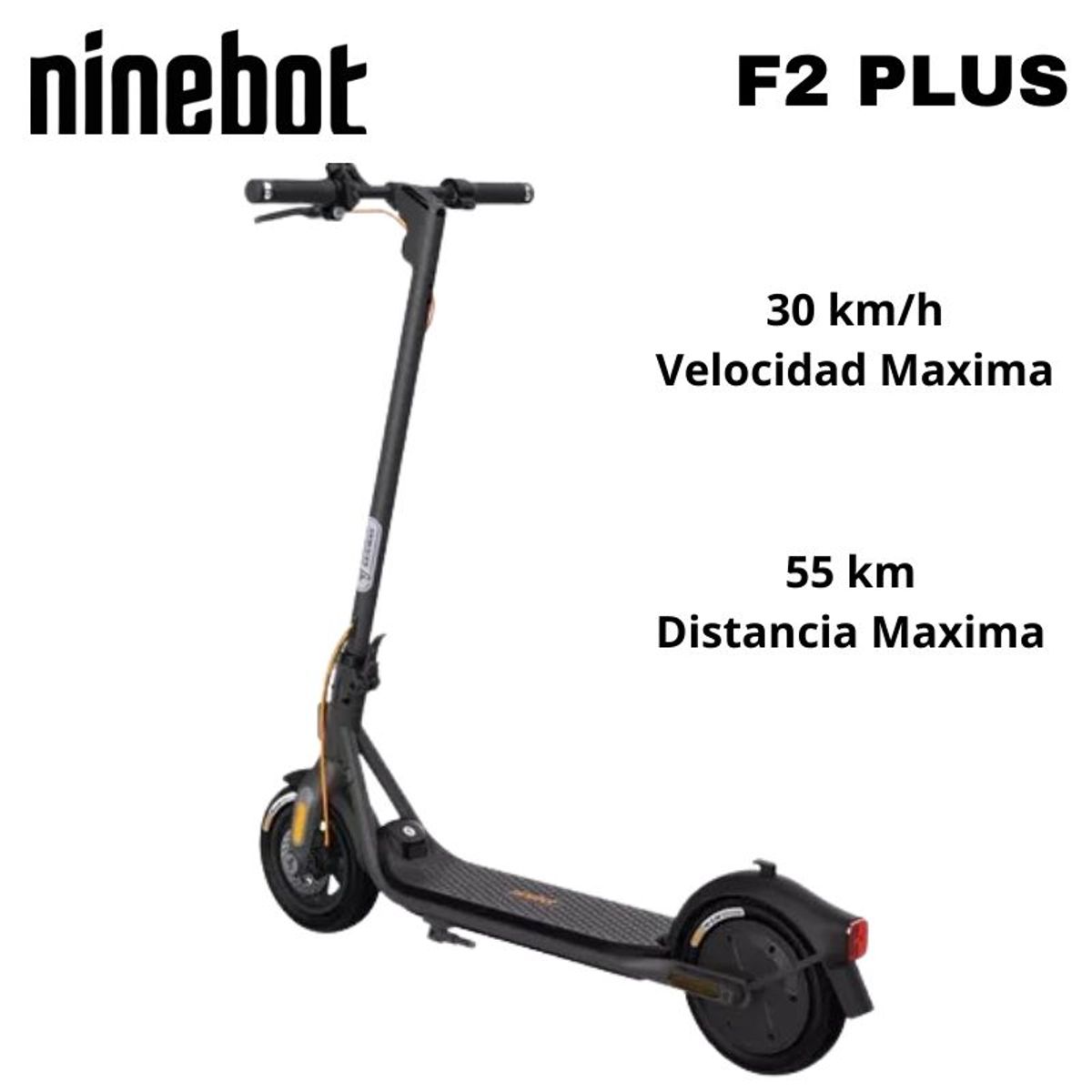 NINEBOT - SCOOTER ELECTRICO NINEBOT F2 PLUS