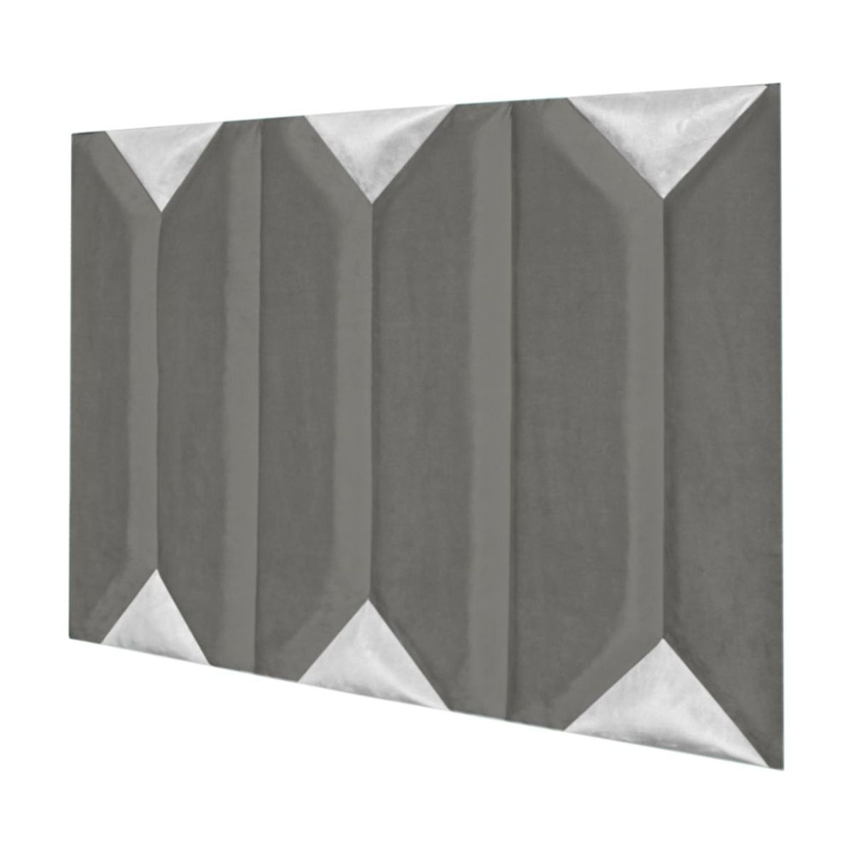 BARAKA HOME - Cabecera Colma Aerea 1.5 Plz - Gris Oscuro
