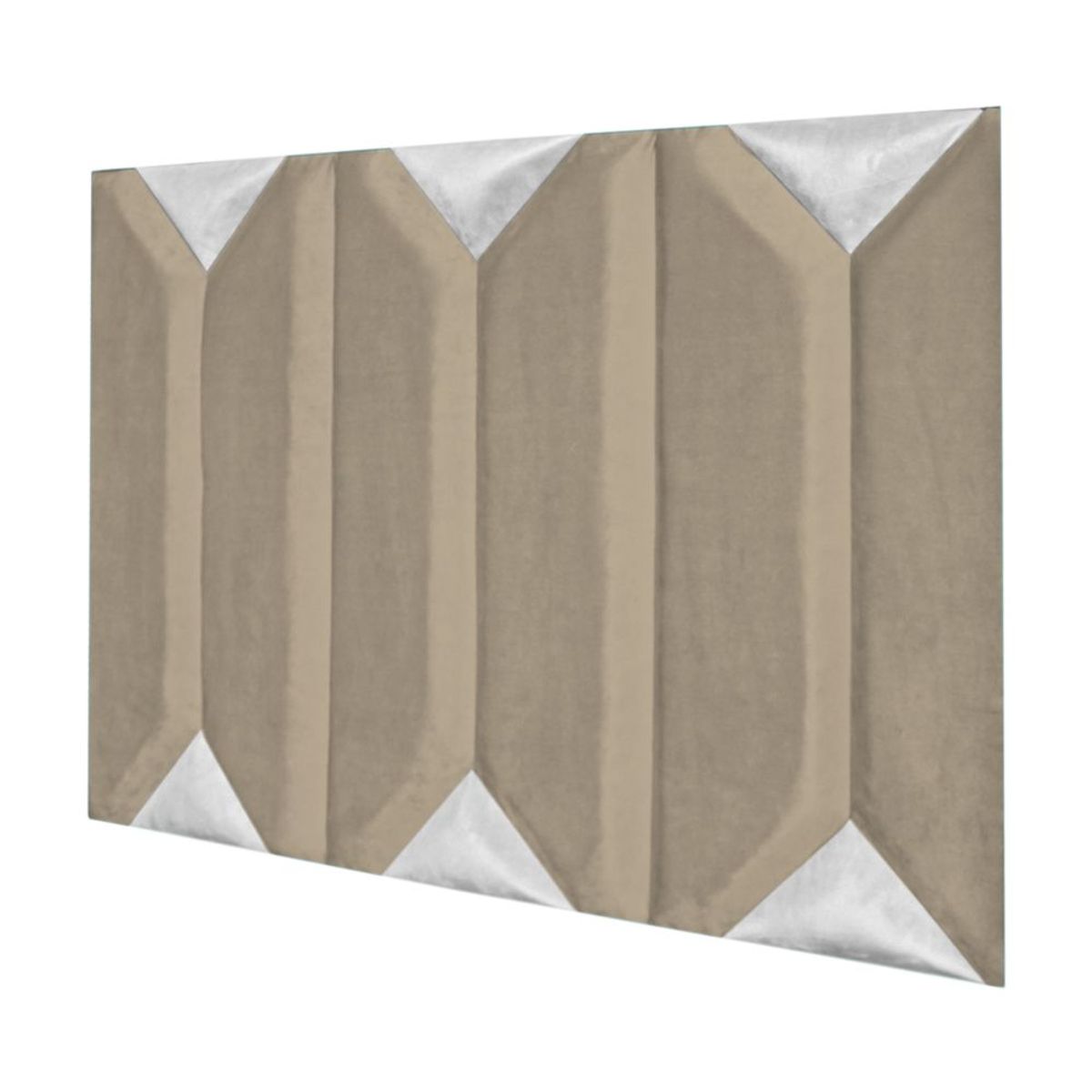 BARAKA HOME - Cabecera Colma Aerea Queen - Beige Claro