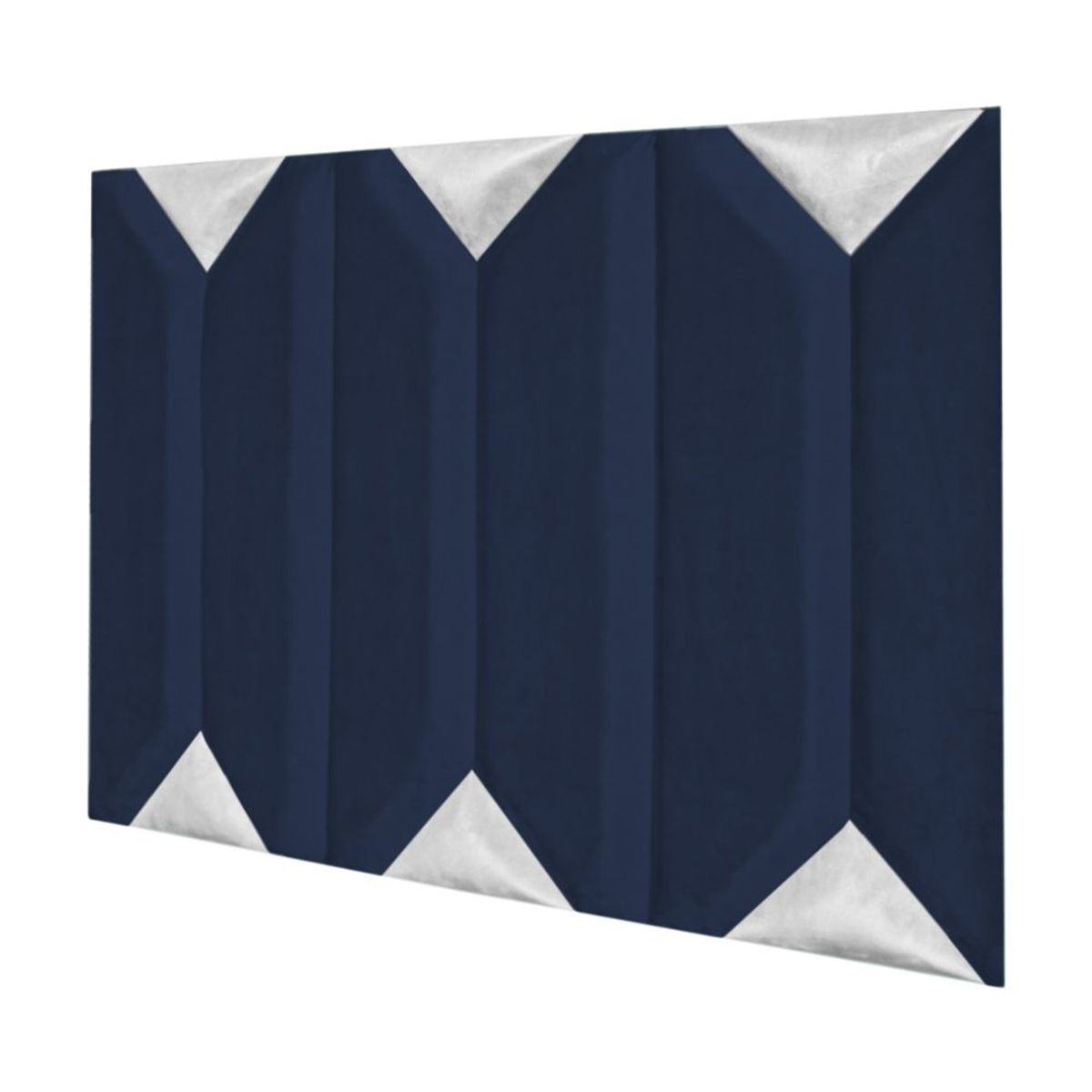BARAKA HOME - Cabecera Colma Aerea King - Azul Marino