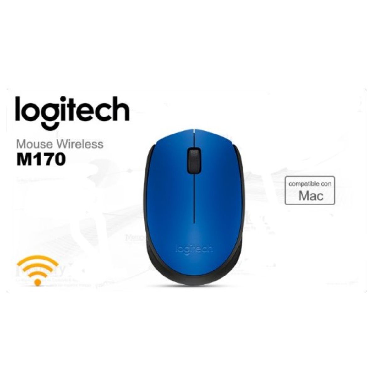 LOGITECH - Mouse Logitech M170 Wireless Azul