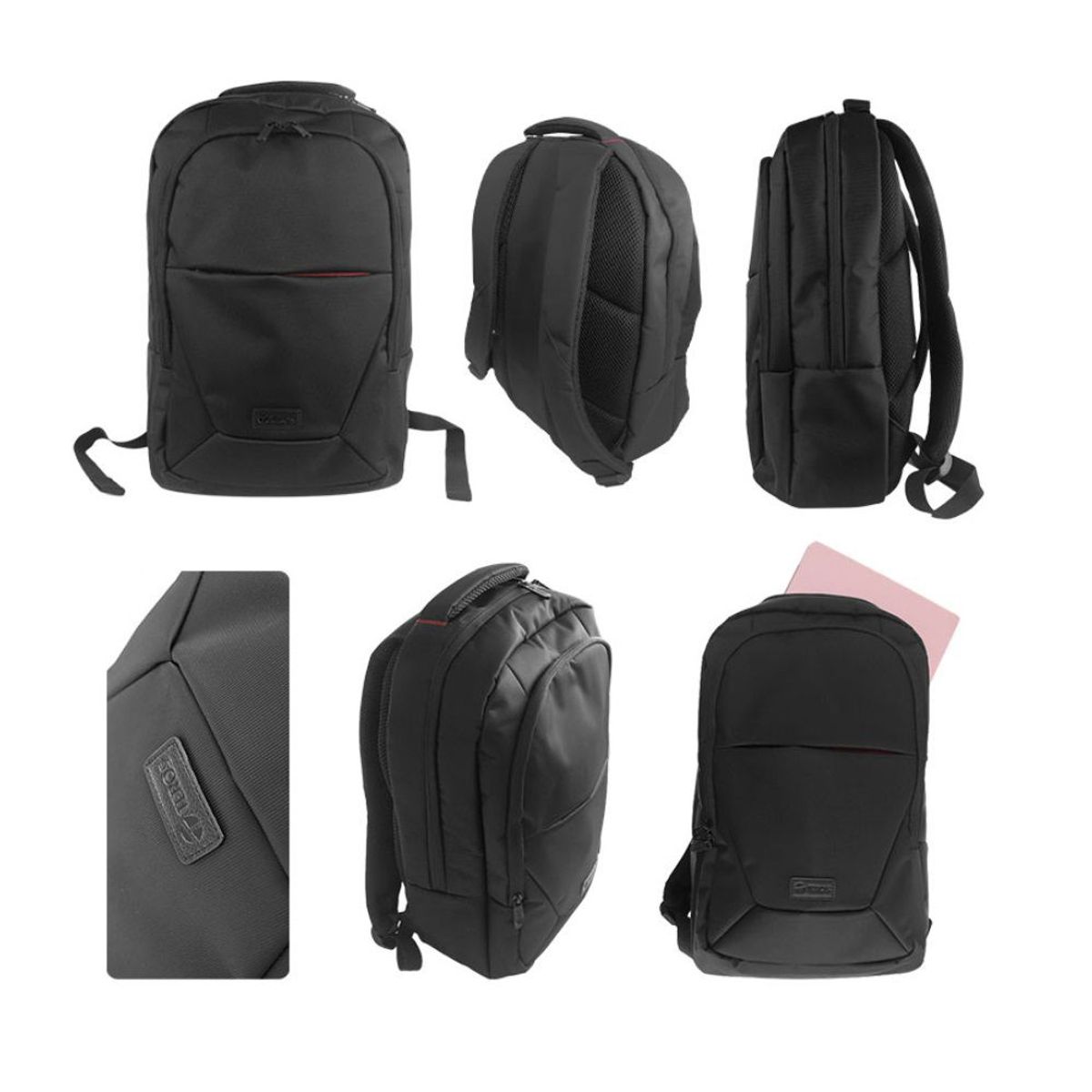 TEROS - Mochila Teros TE-ACS9017 Poliester notebook hasta 15.6 Pulgadas negro