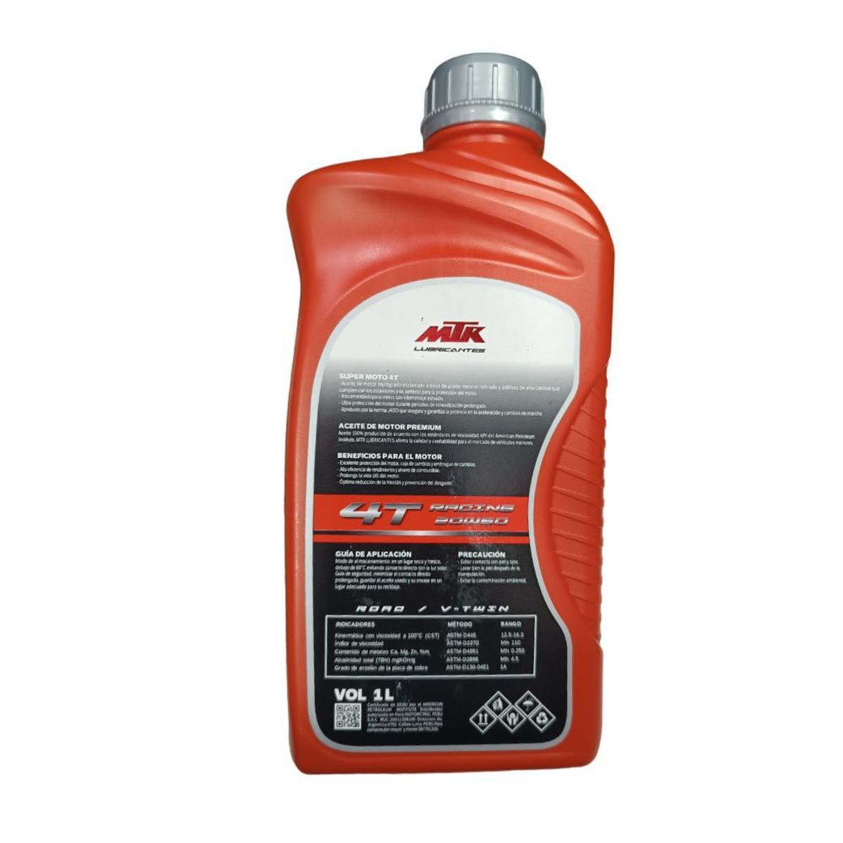 GENERICO - ACEITE DE MOTOR MTR MINERAL 20W50 1LITRO