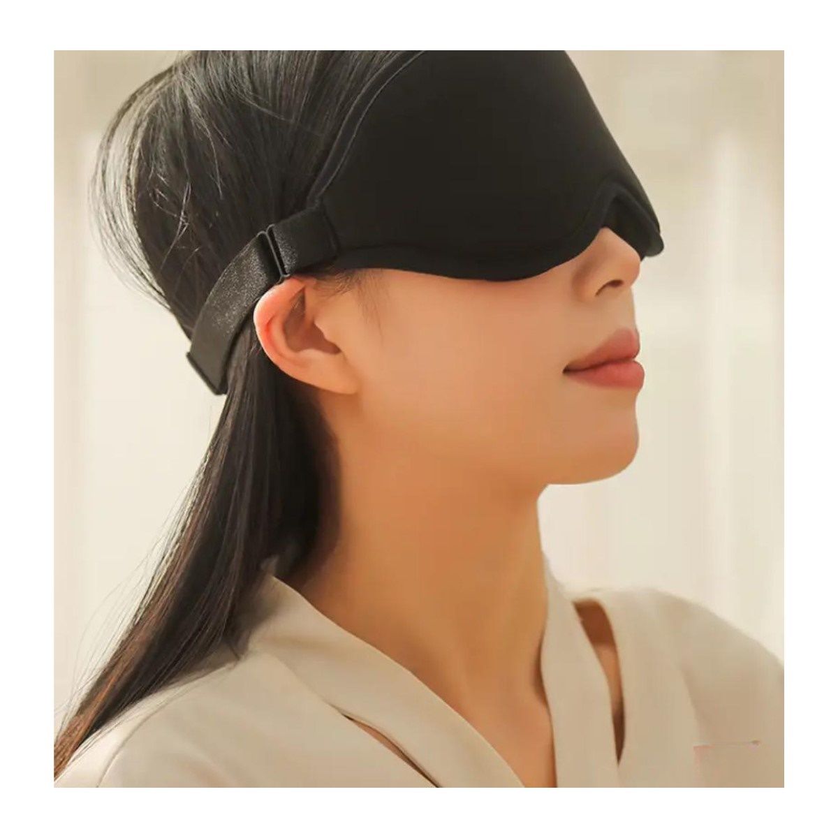 GENERICO - Antifaz 3D Premium Black Out Para Dormir-Bloqueo Total de Luz