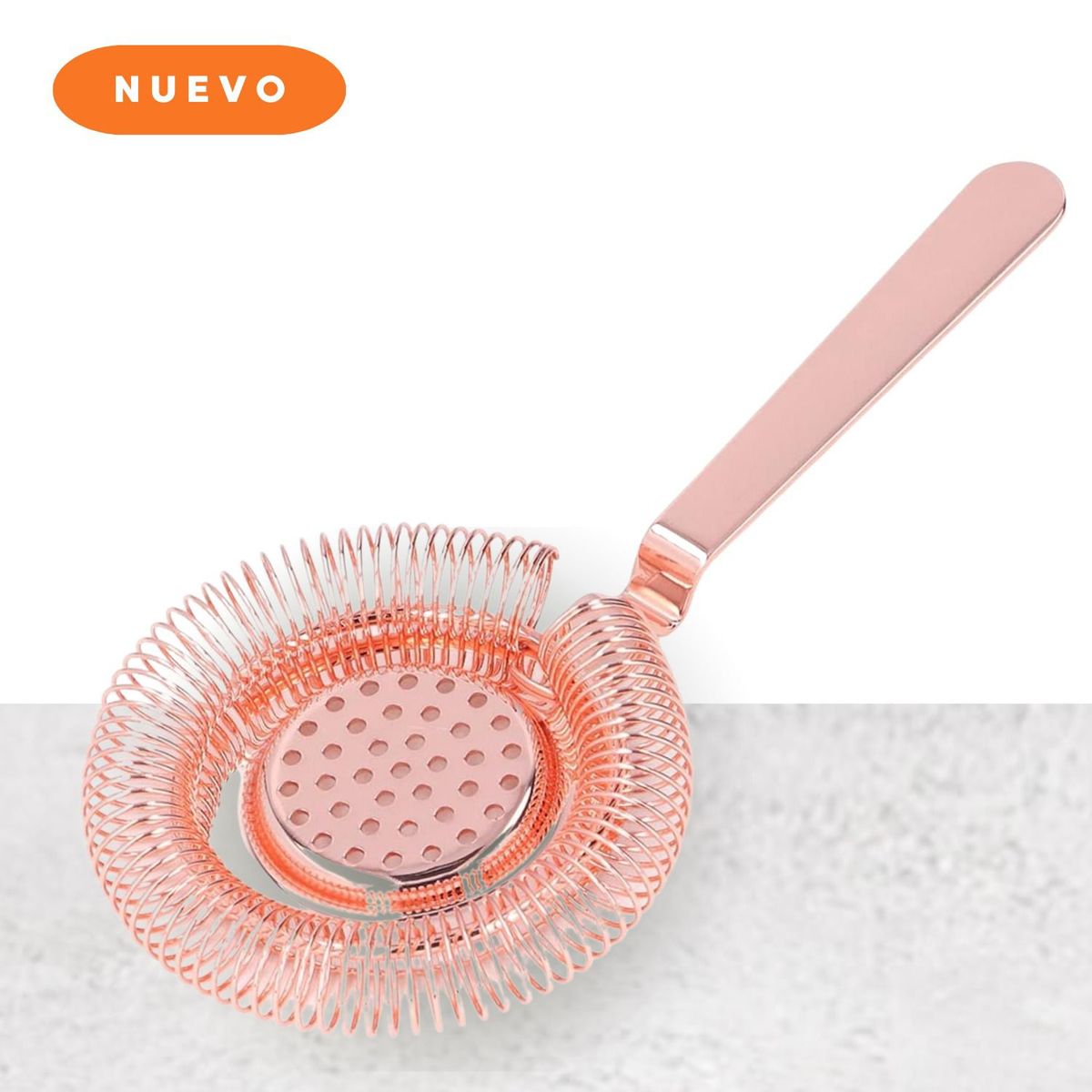 GENERICO - Colador de cóctel Acero Inoxidable