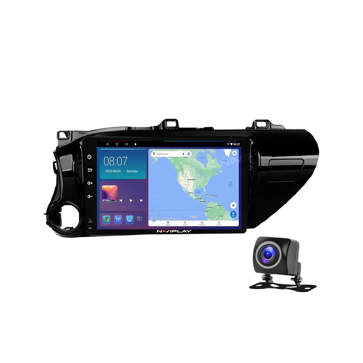 GENERICO - Autoradio Android Naviplay Para Toyota Revo 2016 – 2023