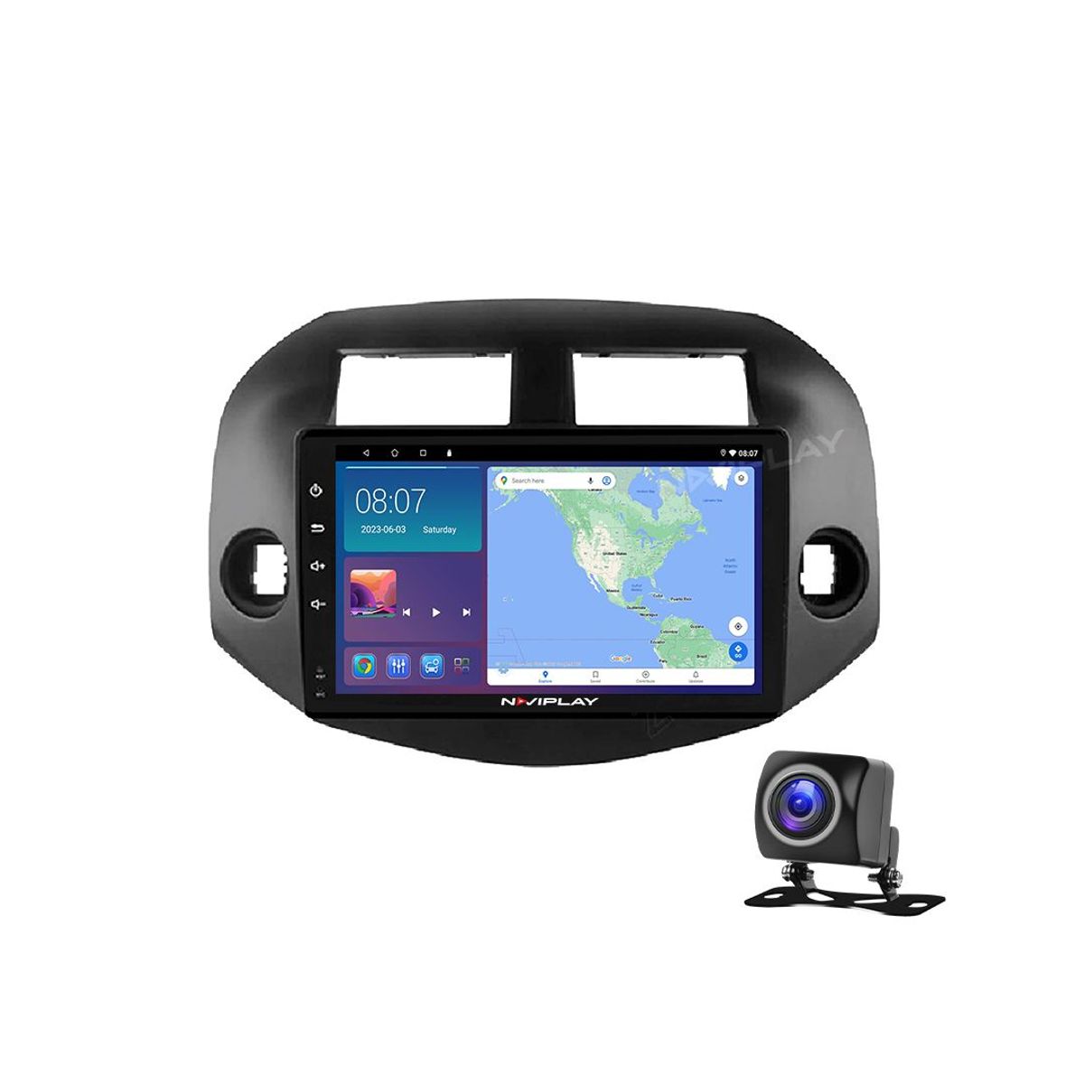 GENERICO - Autoradio Android Naviplay Para Toyota  Rav4 2008 – 2012