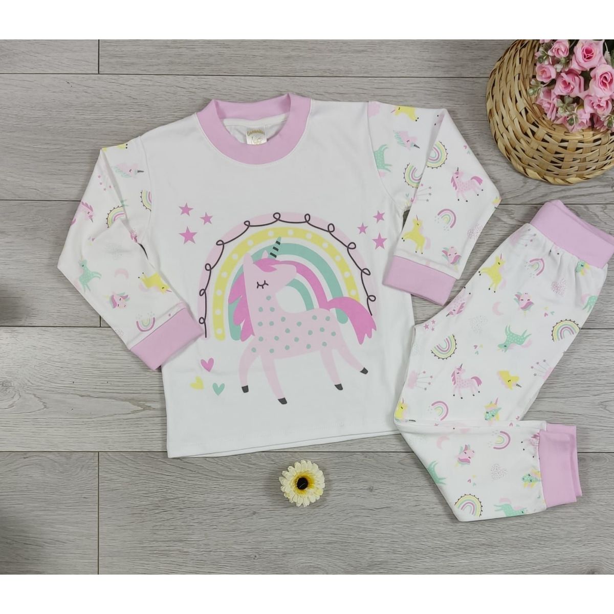 BANNITAS - Pijama Unicornio Rosado
