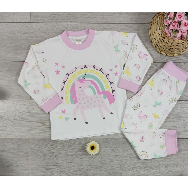 BANNITAS - Pijama Unicornio Rosado