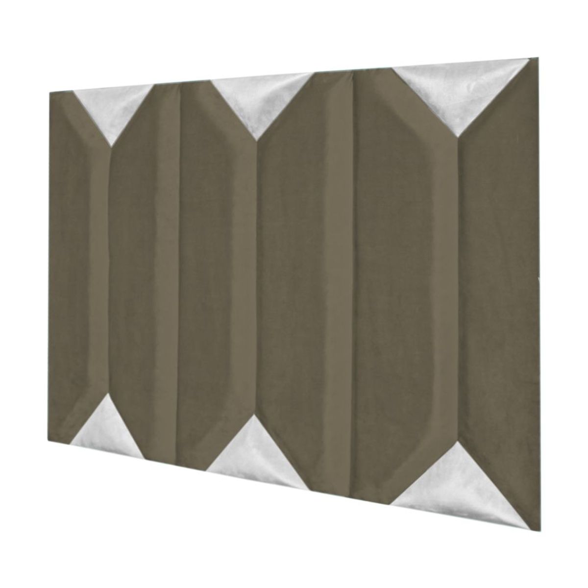 BARAKA HOME - Cabecera Colma Aerea 1.5 Plz - Beige Oscuro