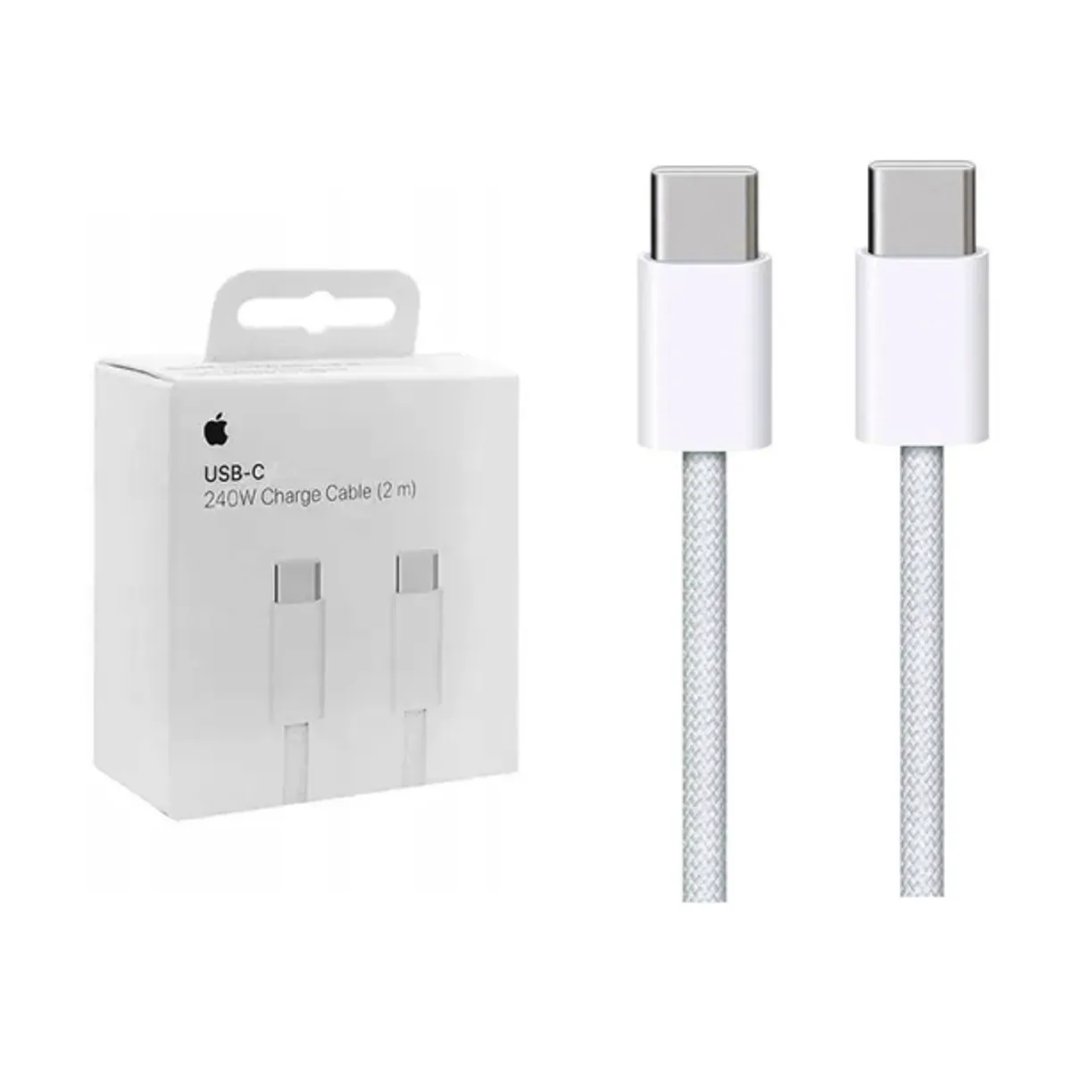 APPLE - Cable Tipo C Trenzado Apple para MacBook 2 Metros