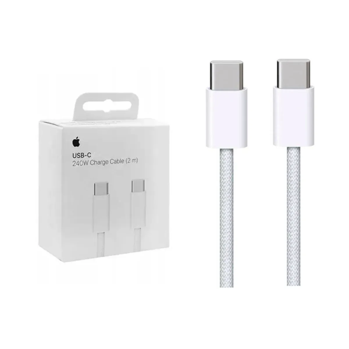 APPLE - Cable Tipo C Trenzado Apple para MacBook 2 Metros