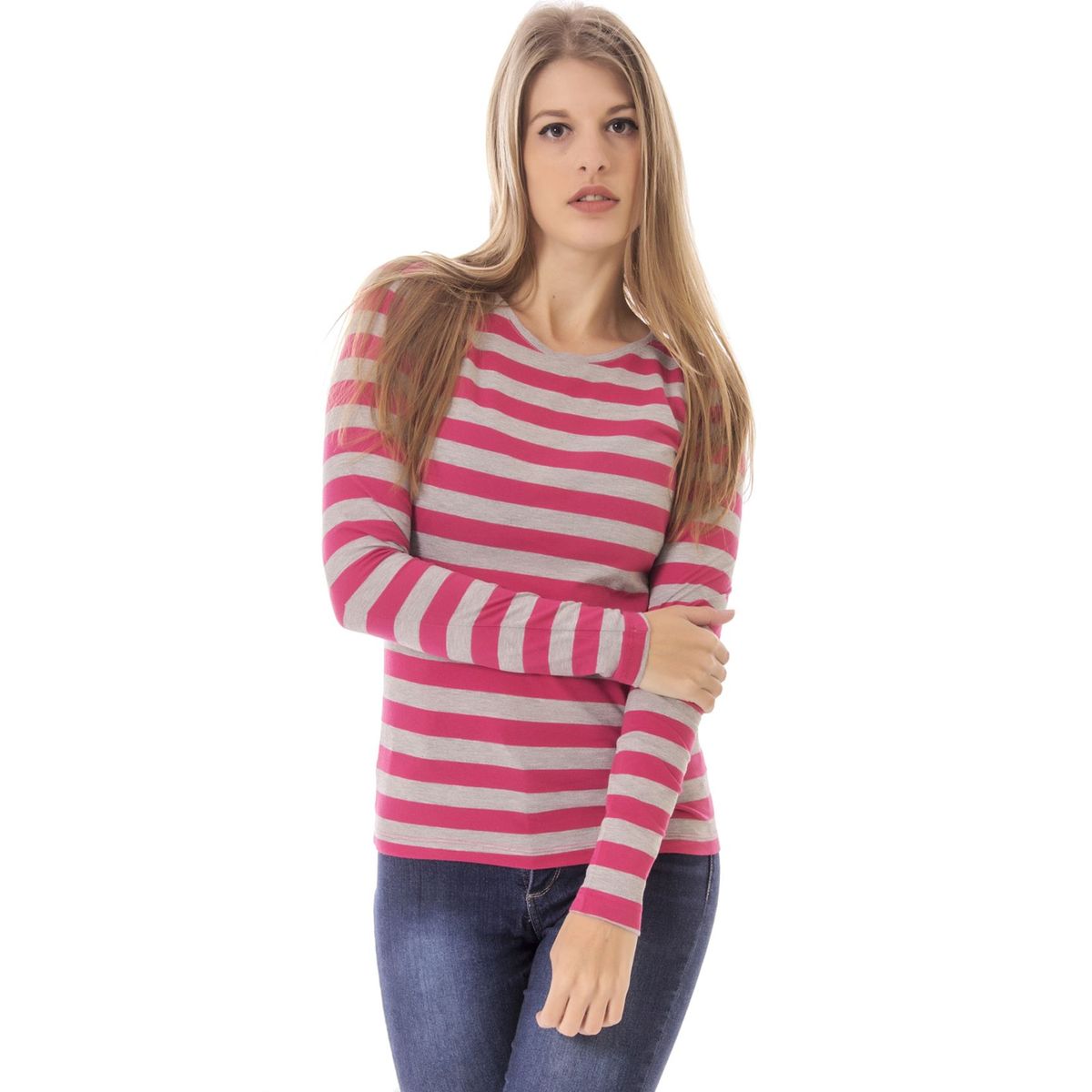 SWISS LORD - Polo Manga Larga para Mujer