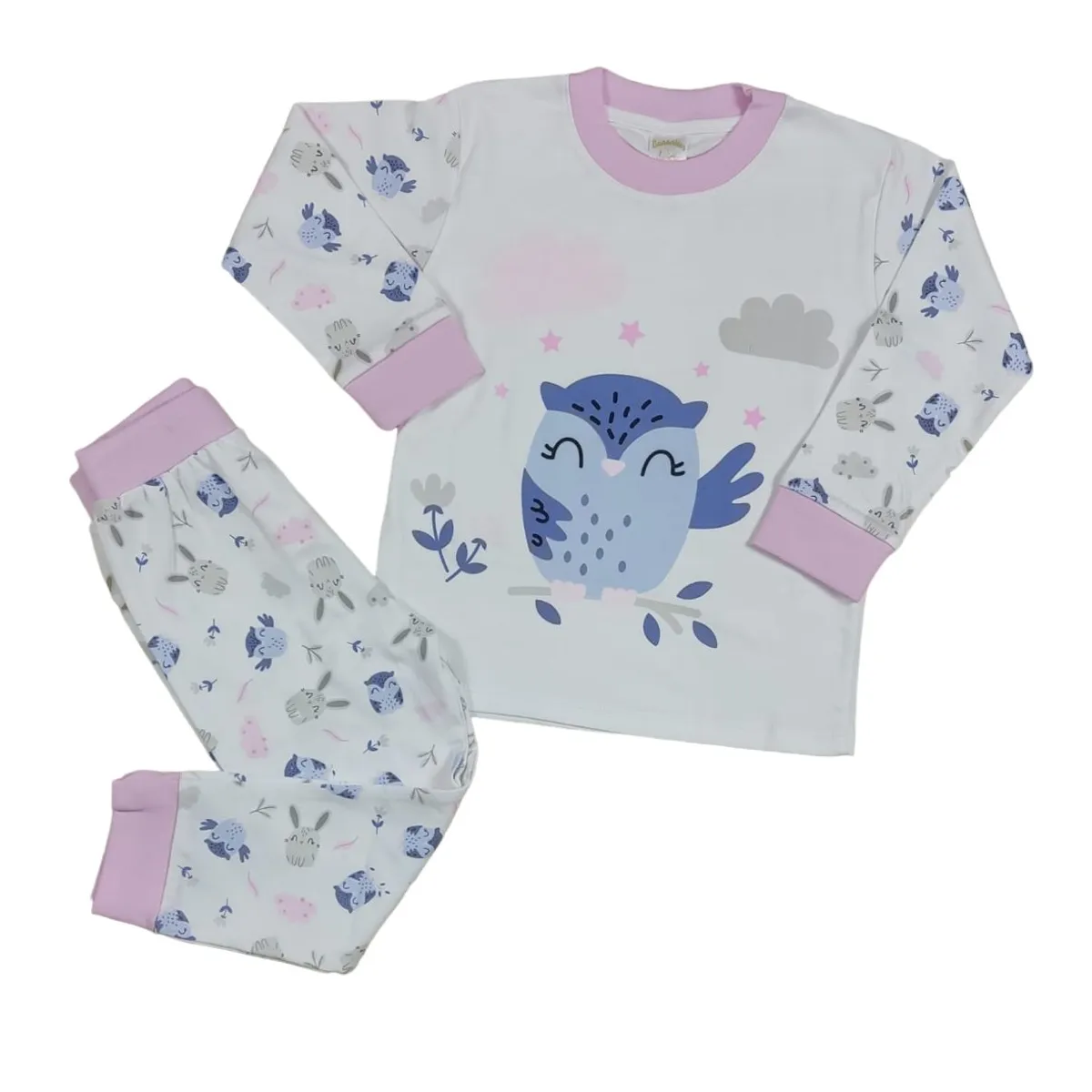 BANNITAS - Pijama Buhita rosado