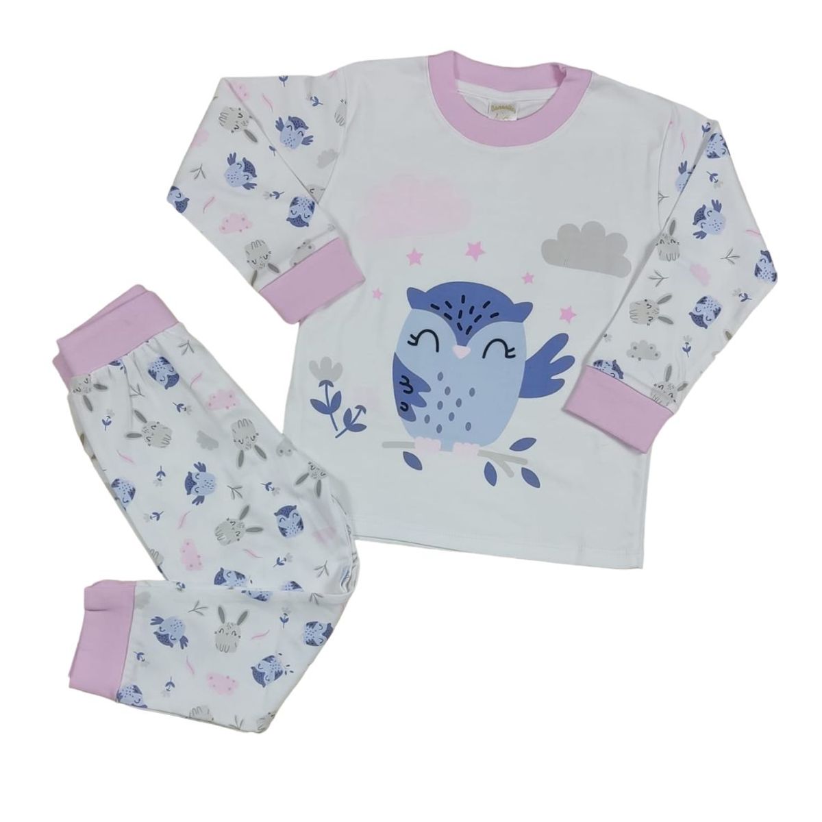 BANNITAS - Pijama Buhita rosado