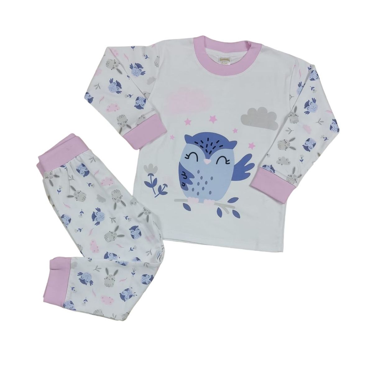 BANNITAS - Pijama Buhita rosado