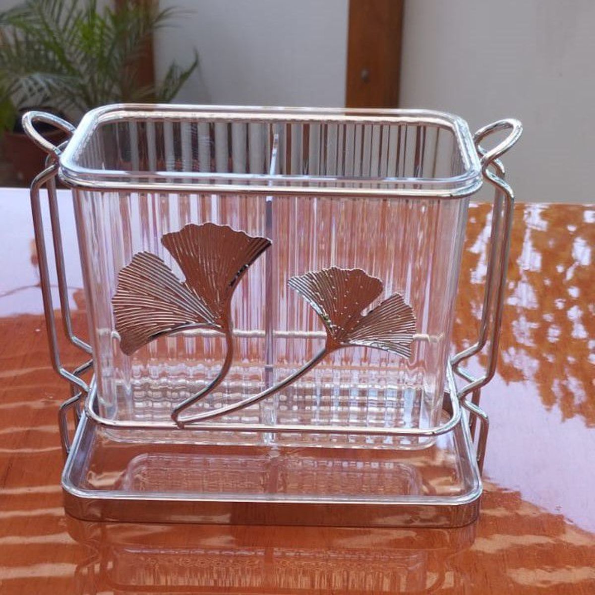 GENERICO - Porta Cubiertos o utensilios 2 divisiones Multiuso