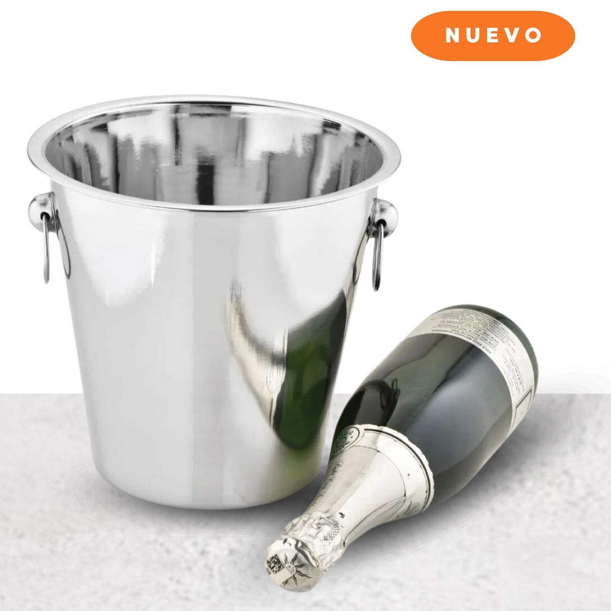 GENERICO - Champañera De Acero Inoxidable