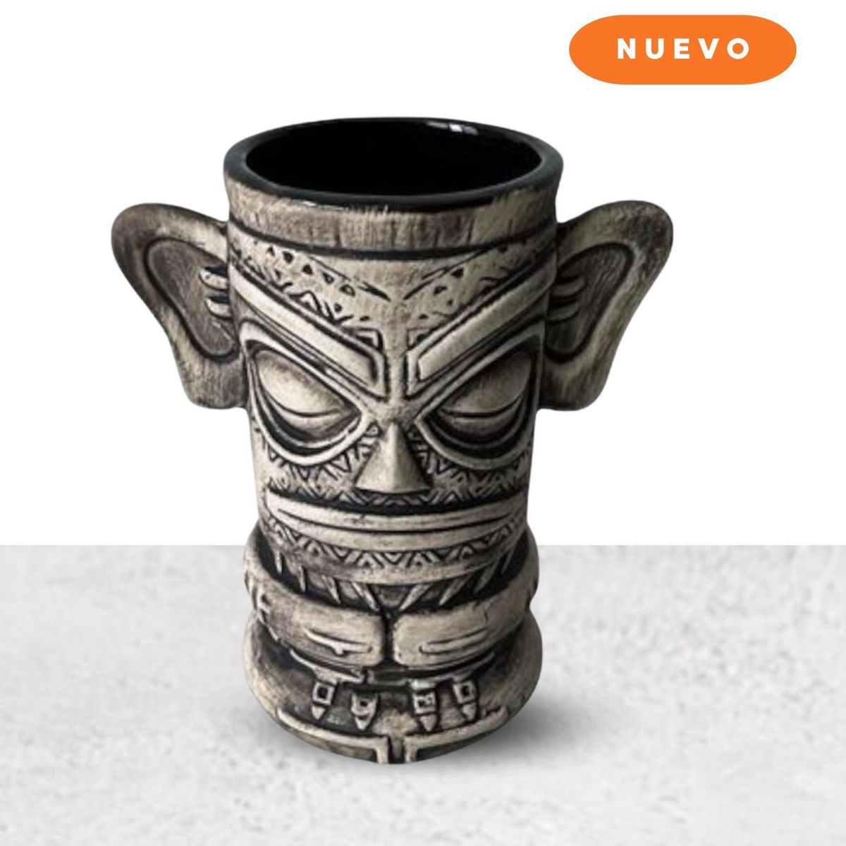 GENERICO - Vaso Tiki de 350ml para tragos