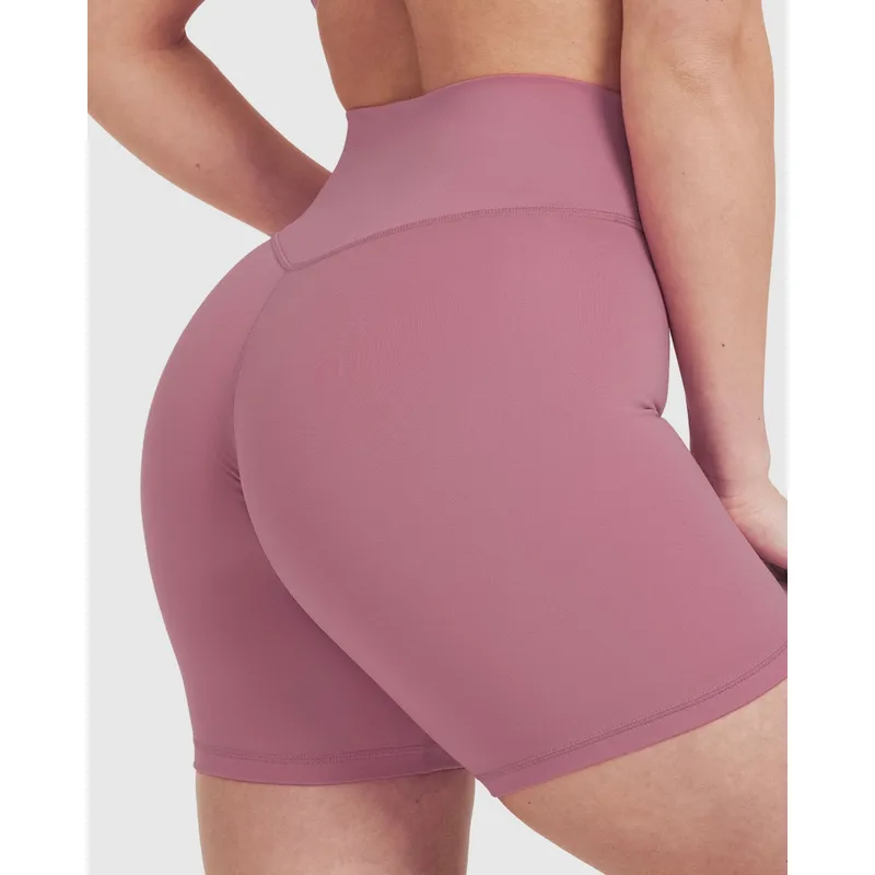 GENERICO - Short Deportivo mujer corte en V - Short Push Up Mujer - Short Mujer