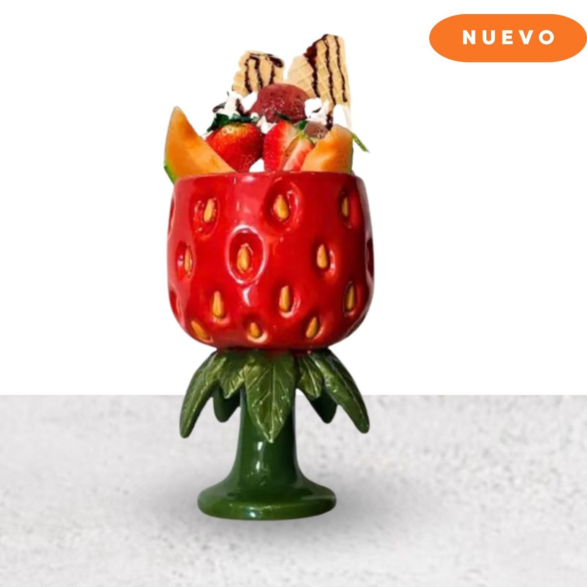 GENERICO - Copa Fresa Tropicups Cerámica