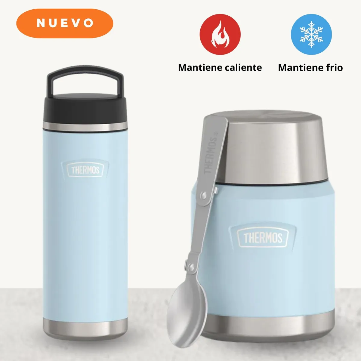 THERMOS - Combo de 2 termos alimento y bebida