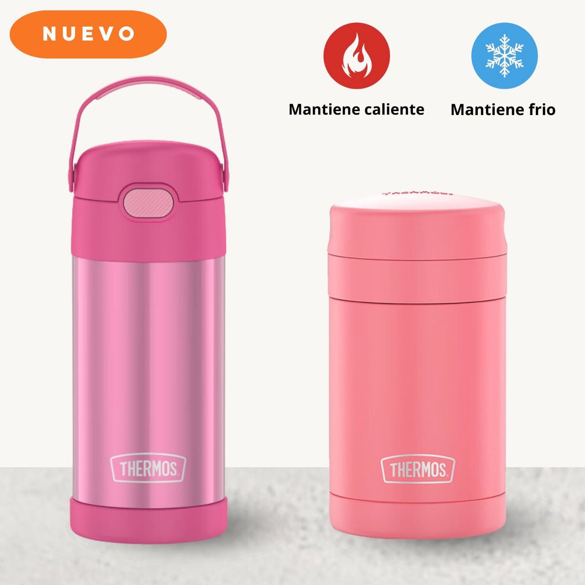 THERMOS - Combo de 2 termos alimento y bebida