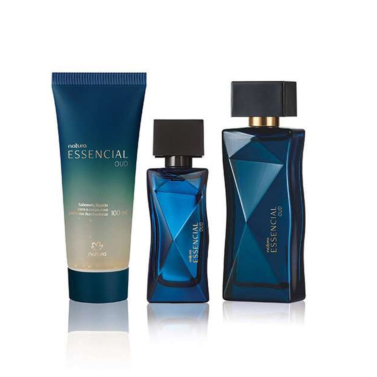 NATURA - Essencial OUD Perfume de Mujer 50ml con 25ml y Jabon Liquido