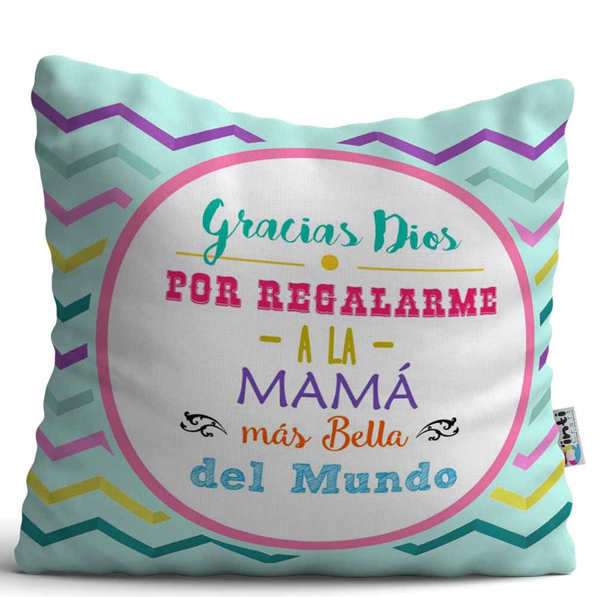 GENERICO - Cojín De Tela Estampado Día De La Madre