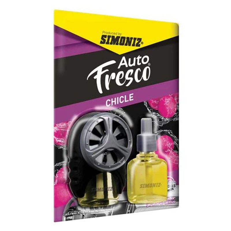 SIMONIZ - Ambientador Auto Fresco 10ml Aroma Chicle